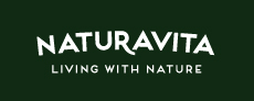 Naturavita English logo dark background